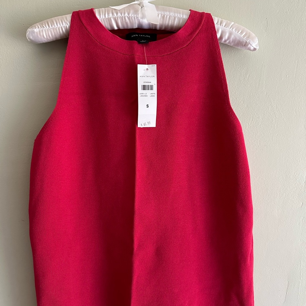 NWT Ann Taylor coral top